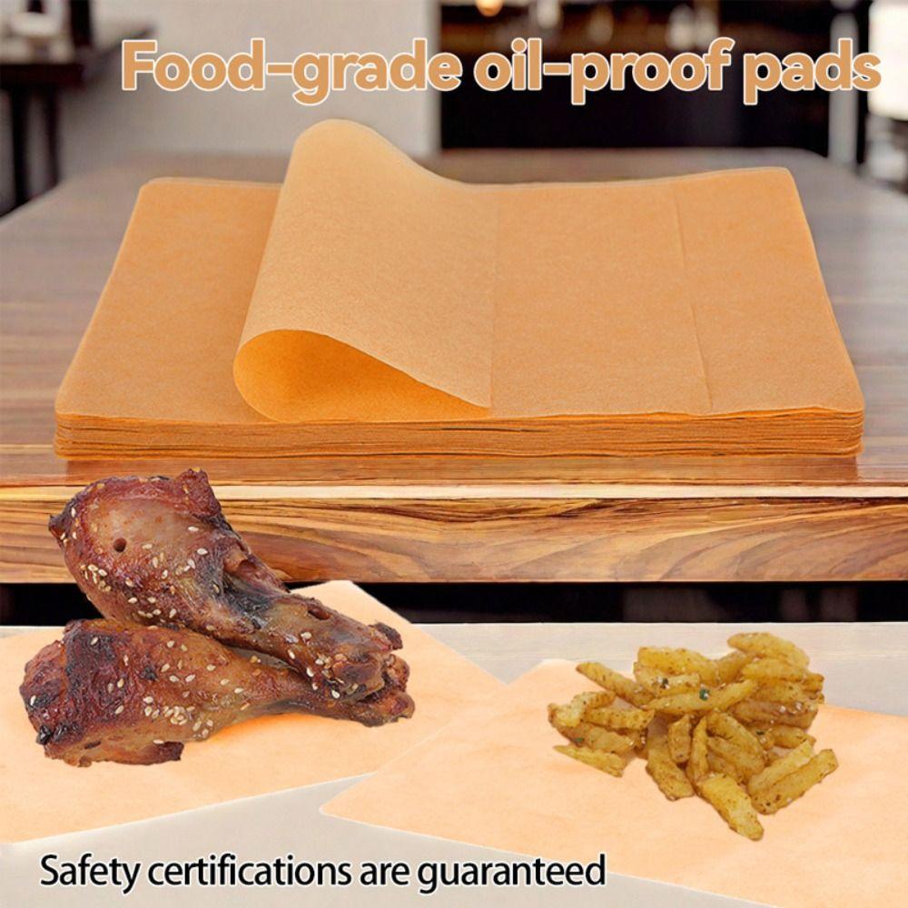 50/100PCS Non-stick Baking Paper Waterproof Baking Sheets New Parchment Paper Sheets  Cooking Frying