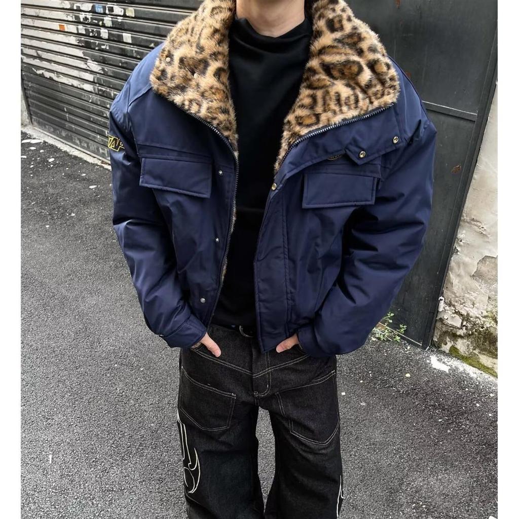 2025 Heavyweight Retro Winter Men's Barn Style Cotton Jacket