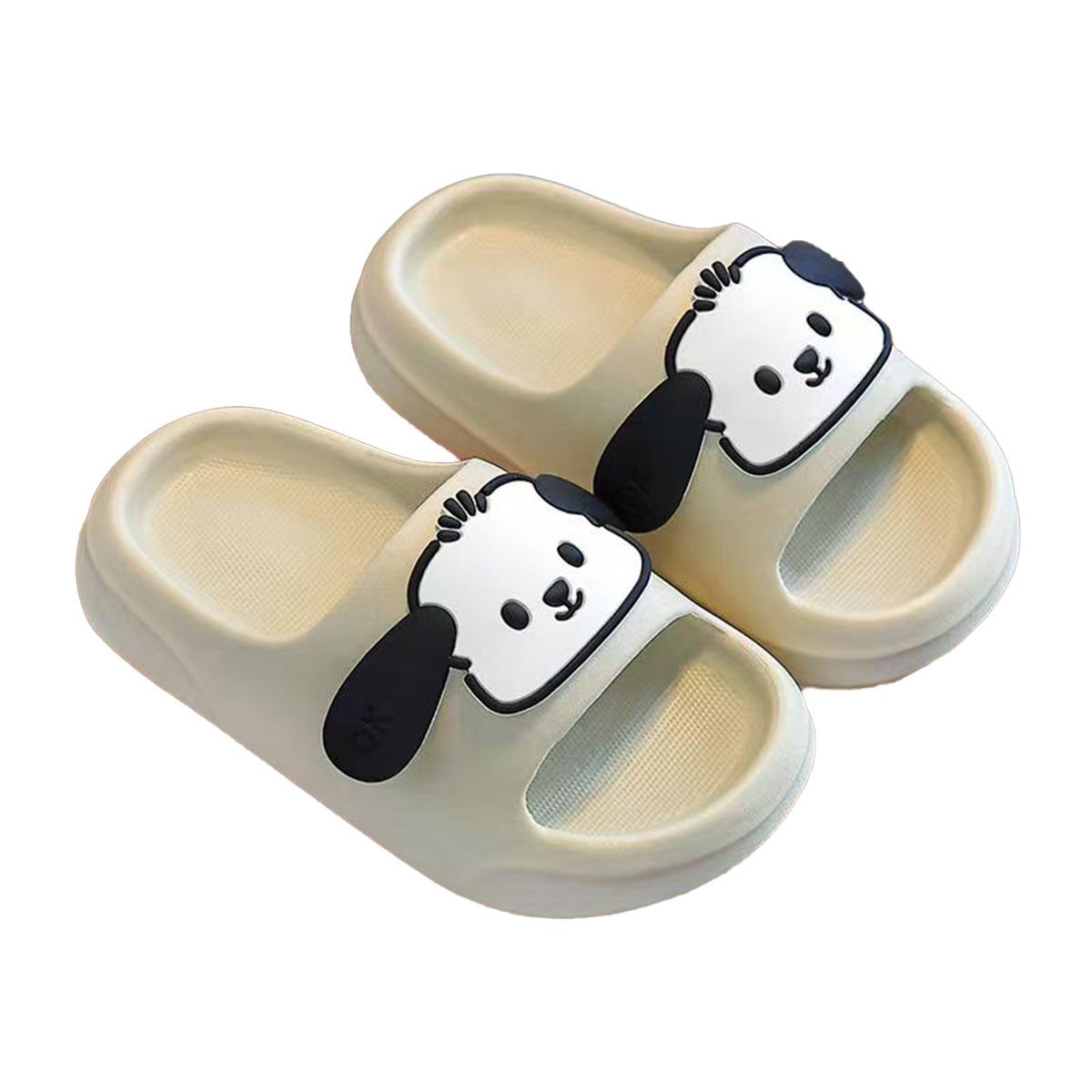 

Летние тапочки с ощущением какашки, женские летние тапочки и детские прохладные тапочки 24-5 бежевый