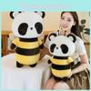 Entzückendes Bienen-Panda-Stofftier Weicher und kuscheliger Begleiter für Kinder und Mädchen