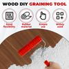 Wood Grain Tool Kit - Natural Woodgrain Maker for Decorative Painting Premium Wood Graining Tool Set DIY Wood Grain Patterns