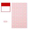 50Pcs/set Office Self-adhesive Label Paper Mouth Pick-up Paper Self-adhesive Label Sticker 50 Handwritten Color Price Paper Name Sticker