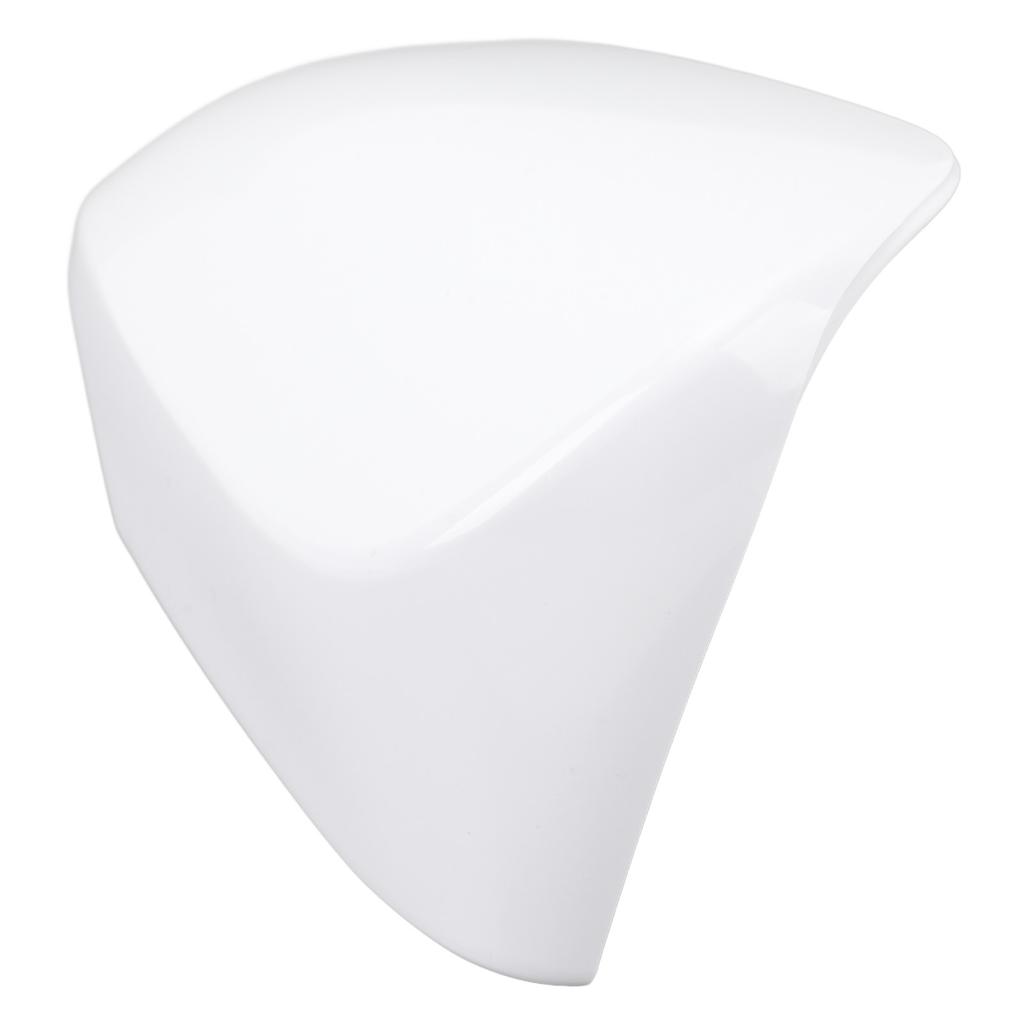 Rearview Door Mirror Cover Shockproof Exterior Side Wing Mirror Cap White for Vehicle with Turn Signal Light Right