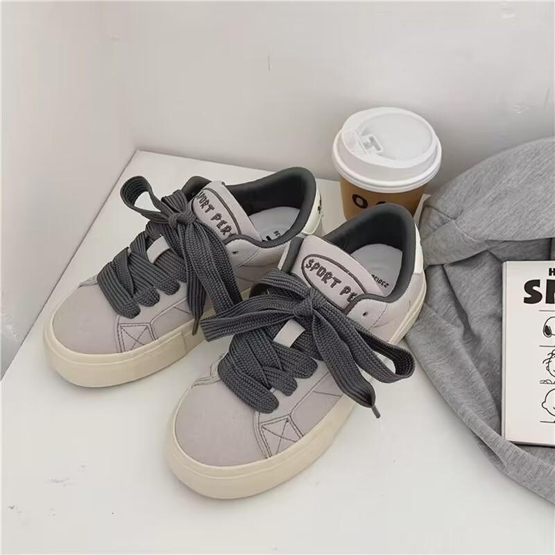 

Весна 2025 года, новые универсальные парусиновые туфли, женская спортивная обувь ins tide, матовая кожа, корейская версия, студенческие скейтборд-обувь Harajuku 40