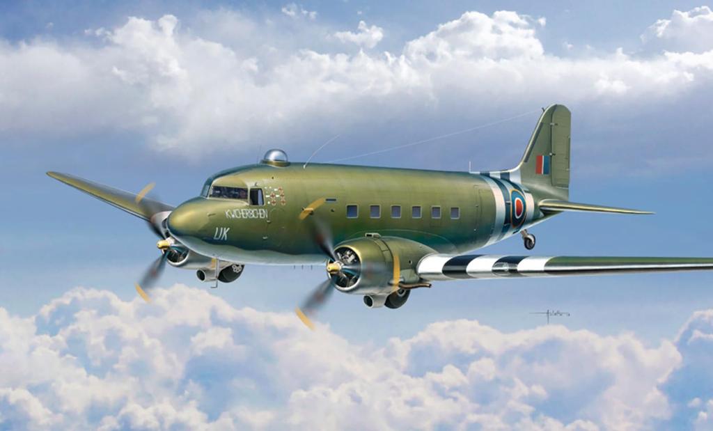 Platz Italeri British Military Aircraft Dakota Plastic Model IT1338 1/72 WW.II Mk.III (Airplane)