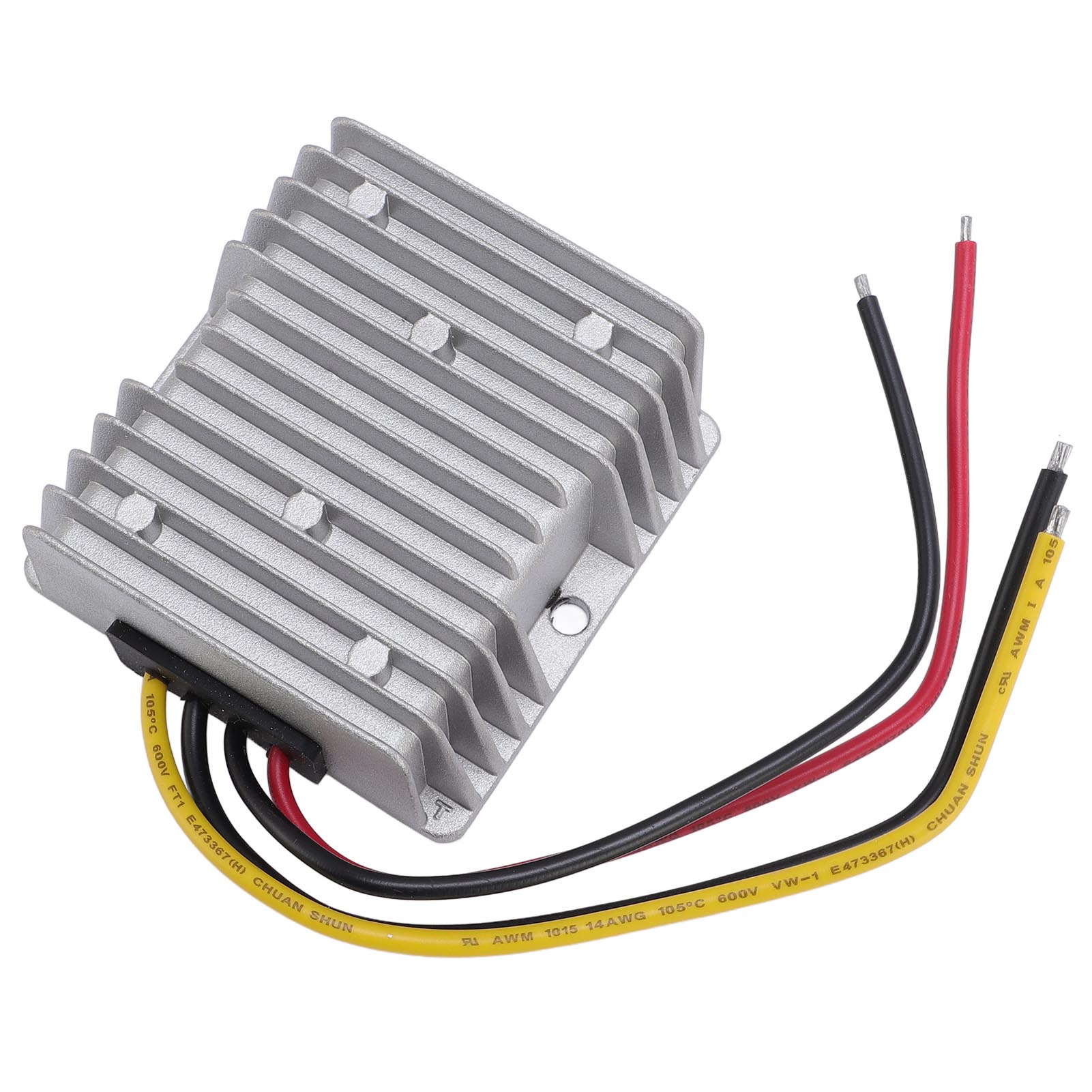 

Преобразователь напряжения 24 В в 12 В 15 А IP68 водонепроницаемый 180 Вт DC преобразователь напряжения редуктор для автомобиля грузовика