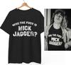 HOT Who the F** Is Mick Jagger T-Shirt, As Worn by Keith Richards Circa 1975 Uni Unisex T-Shirt