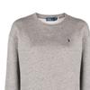 Polo Ralph Lauren Ss23 Logo Print Crewneck Sweatshirt Women Sweatshirt Gray 211891557-004