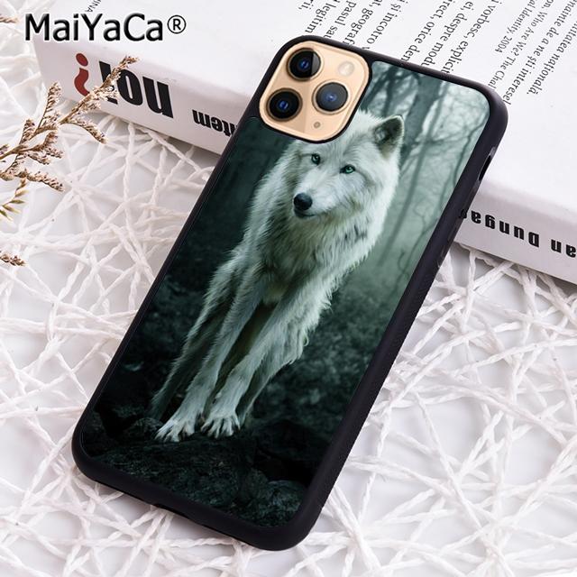 Cool Animal Print Wolf Pattern Phone Case For iPhone 17 Air 16 pro max 15 14 plus 12 13 Shell Cover coque