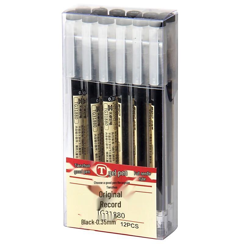 TianZhuo 31880 Fast-Dry Needle Tip Gel Pen
