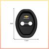 4Pcs Silicone Car Door Lock Protector Cover Auto Accessory Styling For Chevrolet Colorado Cruze Captiva Malibu Aveo Camaro Sonic Tahoe Impala Equinox