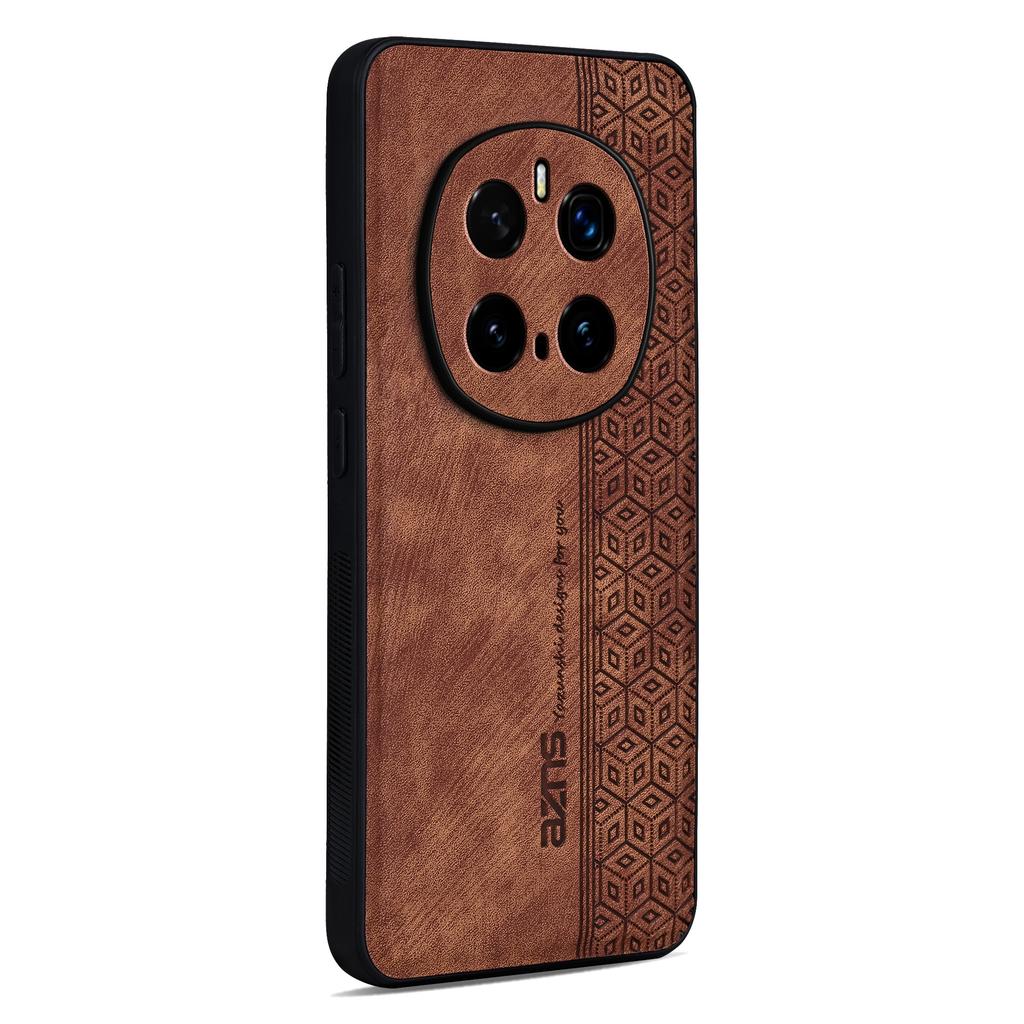 AZNS Für Honor Magic7 Pro 5G Hülle Schutzhülle PU-Lederbezogen TPU-Handyschale