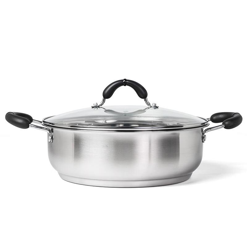 De Rui En 30CM Stainless Steel Multi-Purpose Pot