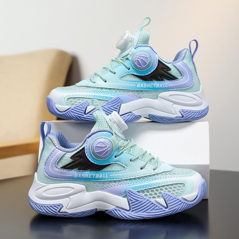 Boys Running Shoes Breathable Lightweight Cushioned Sneakers Outdoor Indoor Sports Ages 4-16