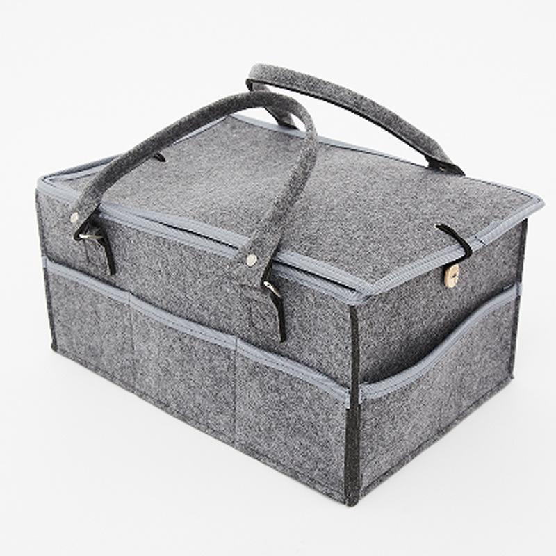 2pcs Baby Diaper Ball Bag Organizer Portable Holder Bag Change Table Car Nursery Essentials Storage Box Diaper Bag