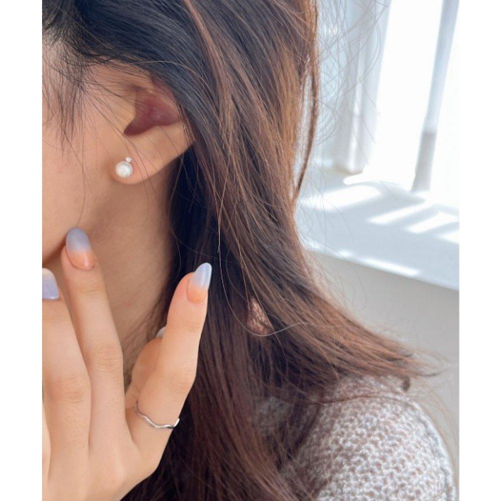 [4Xtyle] (Silver 925) Stella Pearl Earring