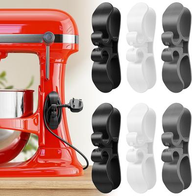 2Pack Kitchen Appliance Cord Organizer Stick On, Appliance Cord Holder for Pressure Cooker, Air Fryer, Blender, Coffee Maker, Toaster