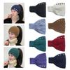 Warm Winter Wool Headbands Thicken Headscarf Fashion Neckerchief  Hair Accessories
