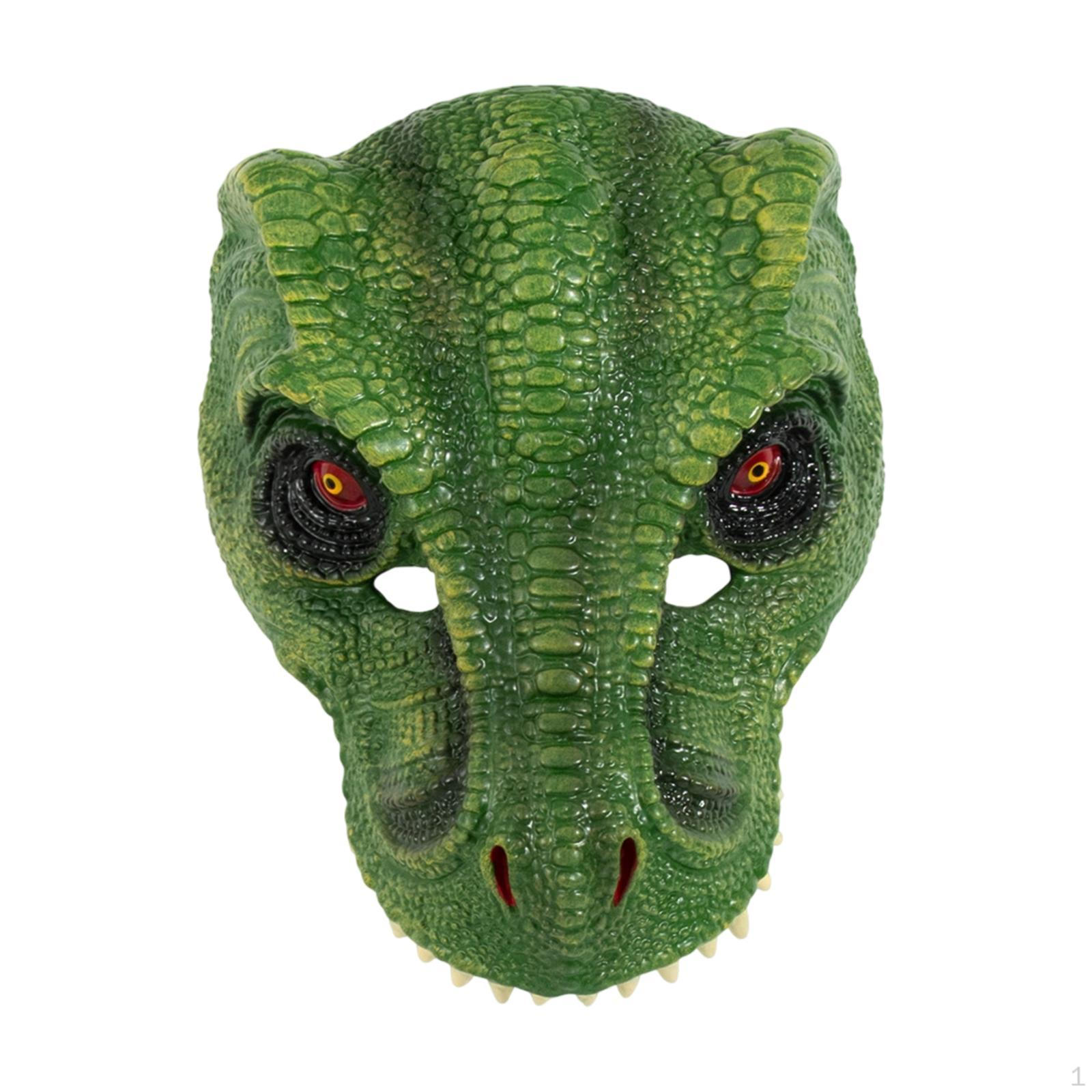 

Аксессуар для костюма динозавра на Хэллоуин, креативный головной убор тираннозавра рекса для тематических вечеринок, карнавала Adults