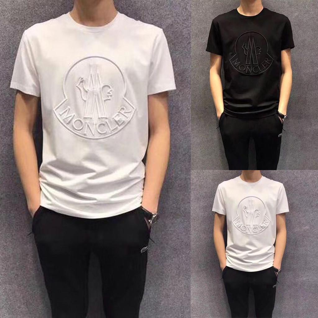 

Мужская мода 3D футболки с короткими рукавами и буквенным принтом Верхняя блузка