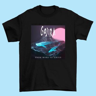 Gojira - From Mars to Sirius T-shirt Noir Toutes Tailles S M L 234XL CC130 T-shirt Unisexe