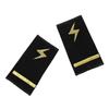 Captain Pilot Epaulets 1 Pair Professional Uniform Shoulder Straps with 1/2/3/4 Gold Silver Bar