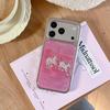 Pony Hand-Drawn Design Nostalgic Phone Case for iPhone 17 16e 16 15 14 13 12 11 Air Pro Max X XR 8 Plus Luxury Clear Soft Cover