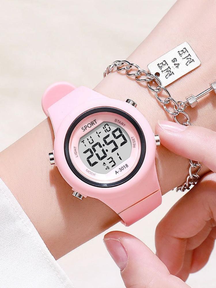Electronic Watch High-Value Children's Male and Female Students Multifunctional Casual Simple Electronic Watch