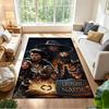 Lord Rings Customized Name Floor Rug Office Rug Design for Balcony Living Rooms Bedrooms Kitchen Antislip Carpet Anime Office Decor
