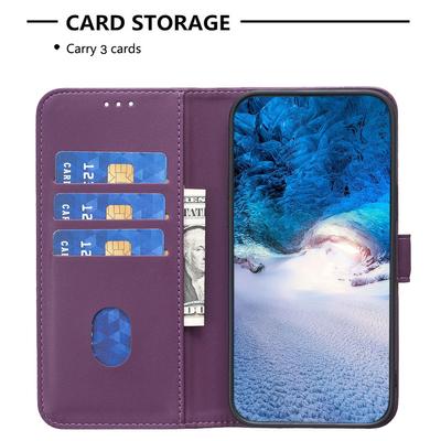 BINFEN COLOR BF17 For Realme C65 4G Wallet Case Folio Flip Leather Phone Cover