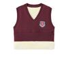 Parent-child Clothing for Boys and Girls, Sweater Vest, Warm Fleece Knitted Vest, Autumn and Winter Thickened Vest