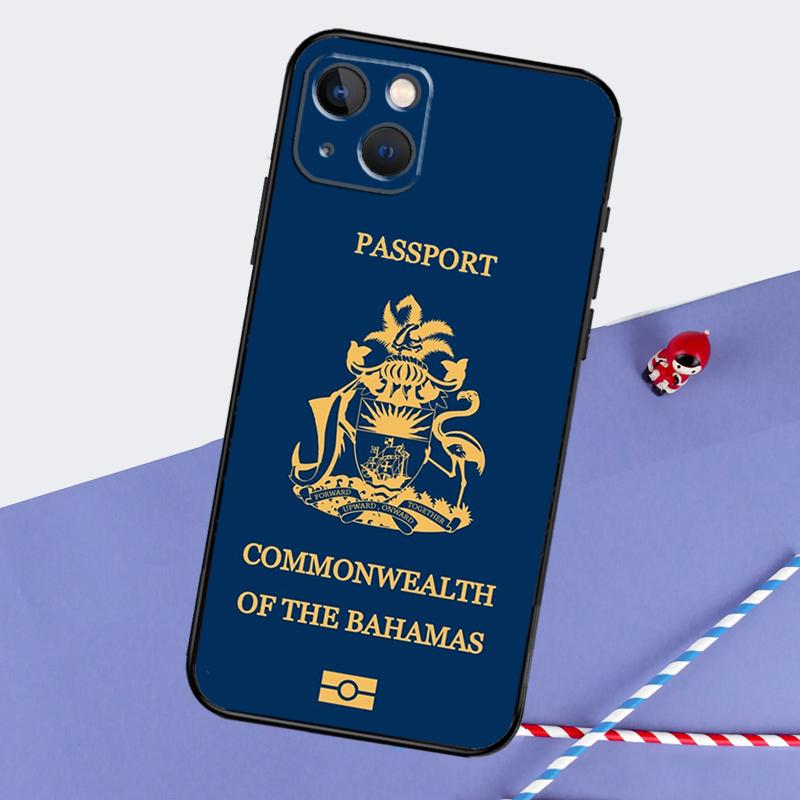 

Bahamas Flag Phone Case For iPhone 16 15 Pro Max 12 13 Mini 11 14 Pro Max XR 16 15 Plus 16e Cover Coque iPhone 15