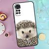 Hedgehog Case For Xiaomi Redmi Note 14 13 12 11 10 9 Pro 9S 10S 11S 12S Redmi 10C 12C 13C 14C Cover