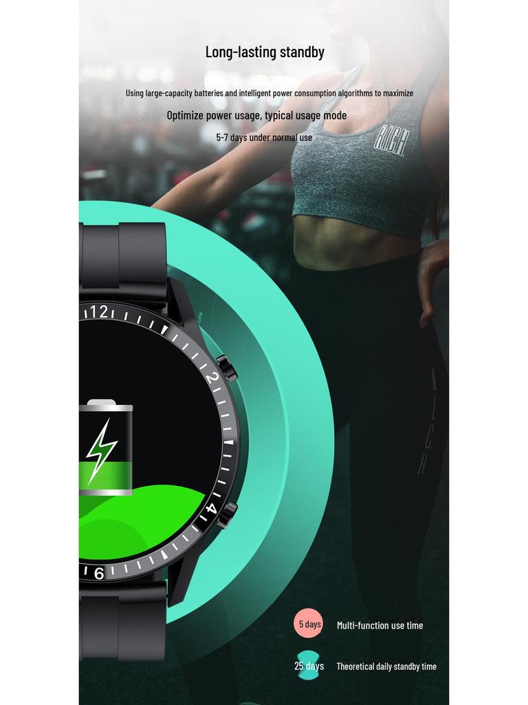 I9 Smartwatch: Heart Rate, Blood Pressure & Oxygen Monitor, Camera Control, Waterproof, Bluetooth Calling, Perfect for Business & Swimming