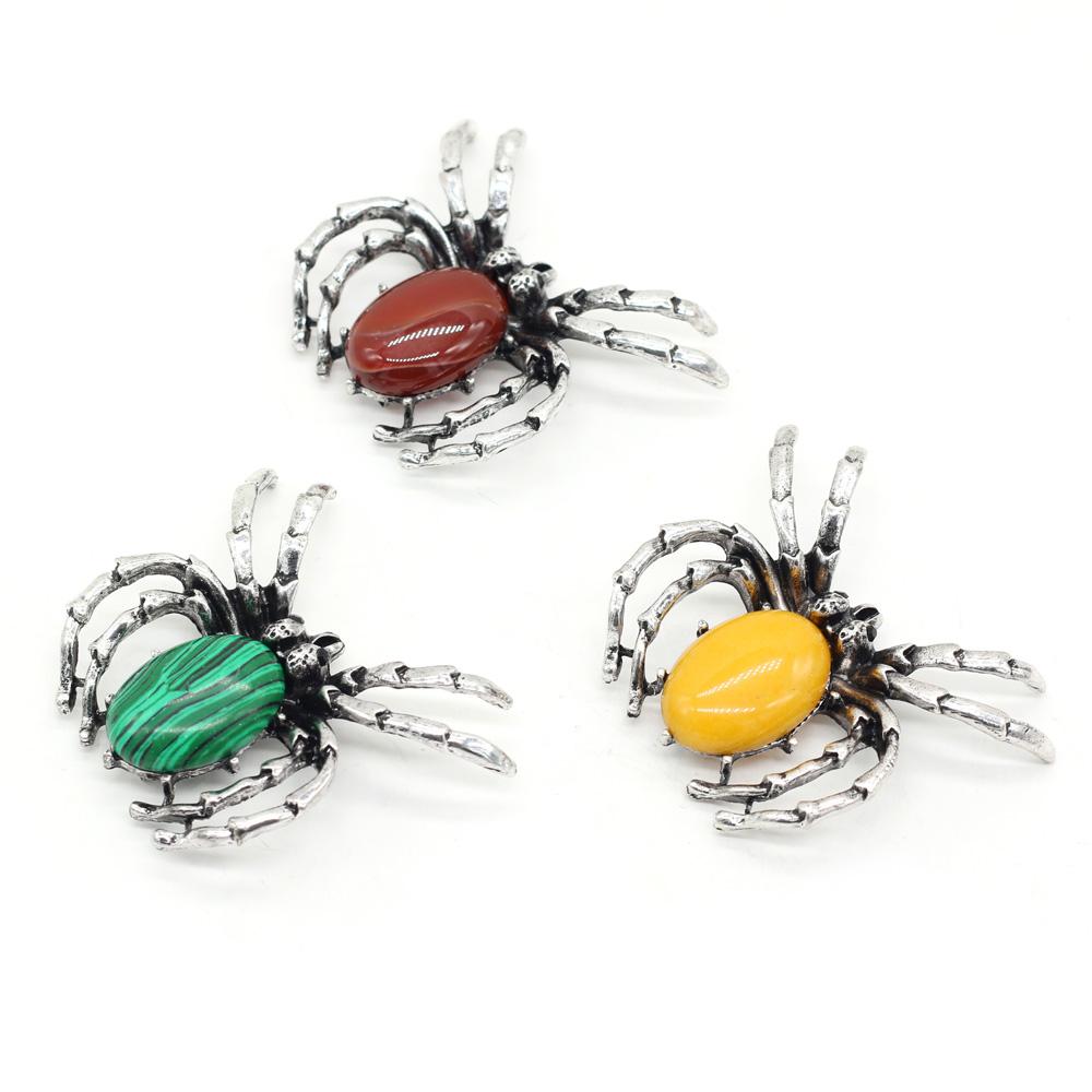 Подвеска-паук из натурального камня — фото 8