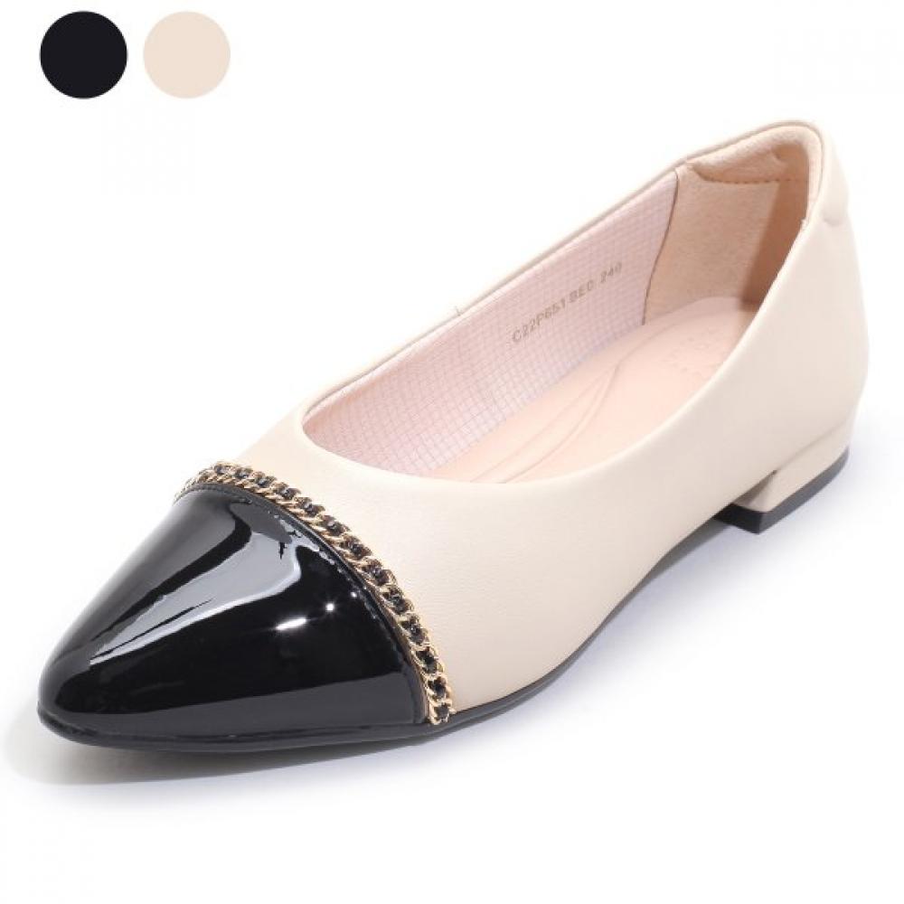 Sera Women S pumpS Black Ivory C22p651 Ivory/250