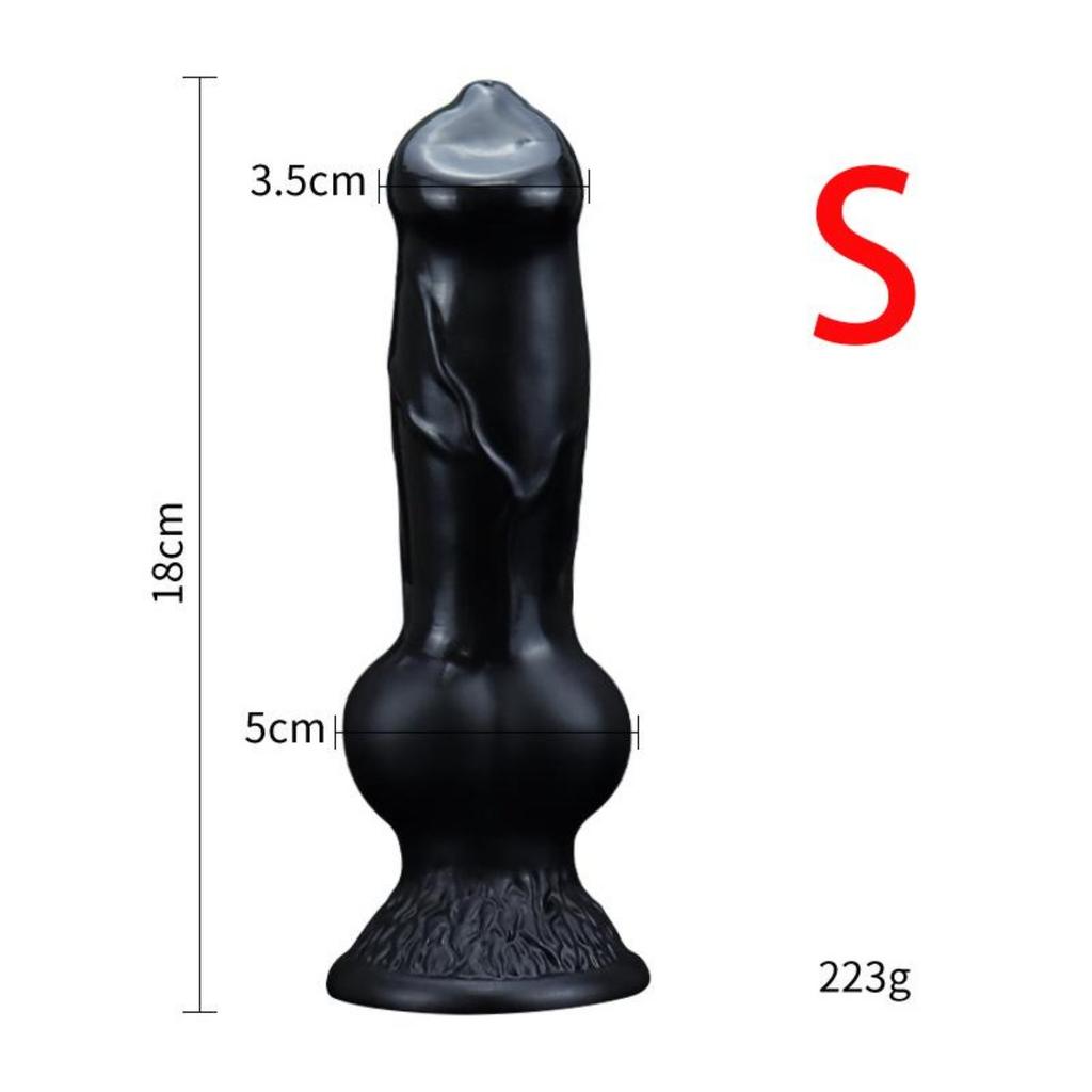 Realistic Dog Dildo Big Butt Anal Plug Vaginal Masturbation Adult Dildos Sex Toys for Male and Female Huge Monster Horses Penis