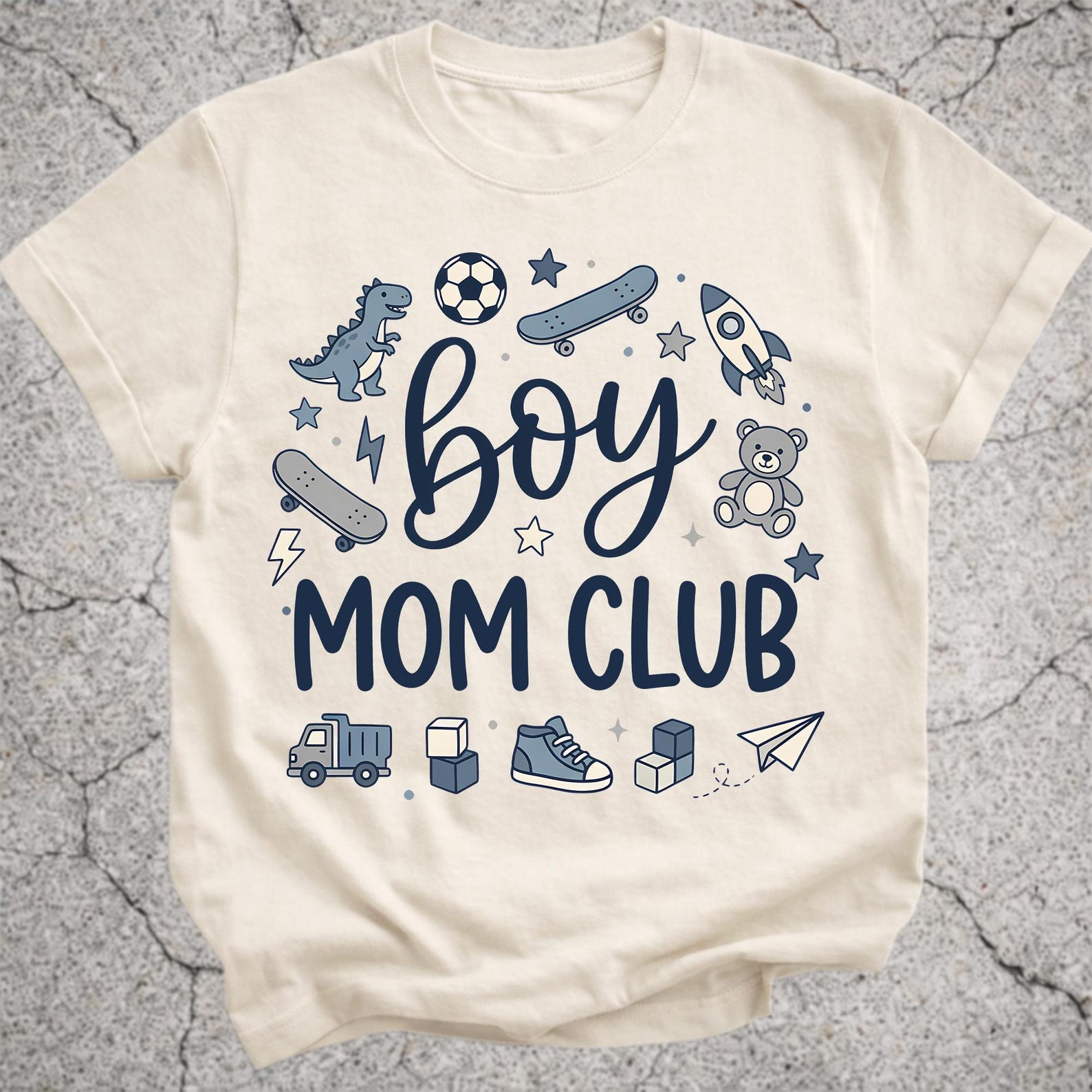Boy Mom Club Shirt, Mom of Boys Tee, Mother s Day Gift, Boy Mama Shirt XL
