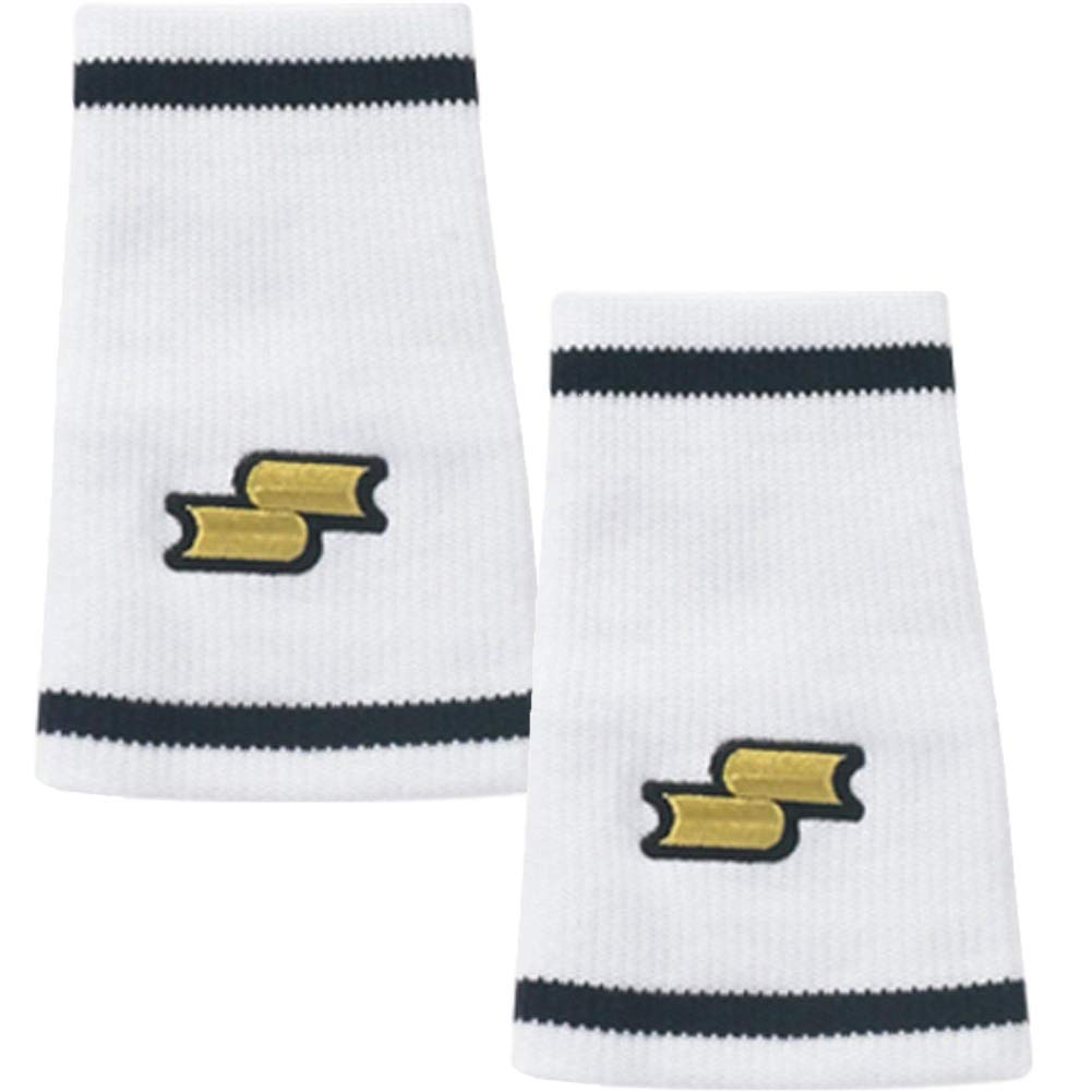 

SSK Wristbands Set of White x (SSK) (Thin Tapered) 2, Navy, YA33-1070-2SET
