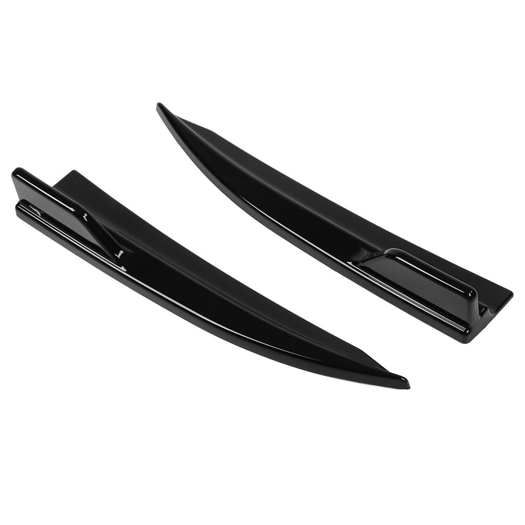 2 Pcs Rear Splitter Lip Spoiler Glossy Black Left Right Bumper Diffuser Splitter Kit for 3 Series G20 M Sport 2019‑2022