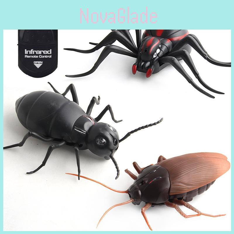 Creepy Crawling Insect Remote Control Toy With Infrared For Scare Gift And Party Fun