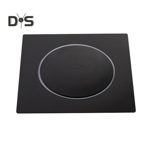 Bodenablaufabdeckung aus Edelstahl, präzise Dichtungsstruktur blockiert Gerüche und Insekten, Fußpedalschalter, Abflussabdeckung