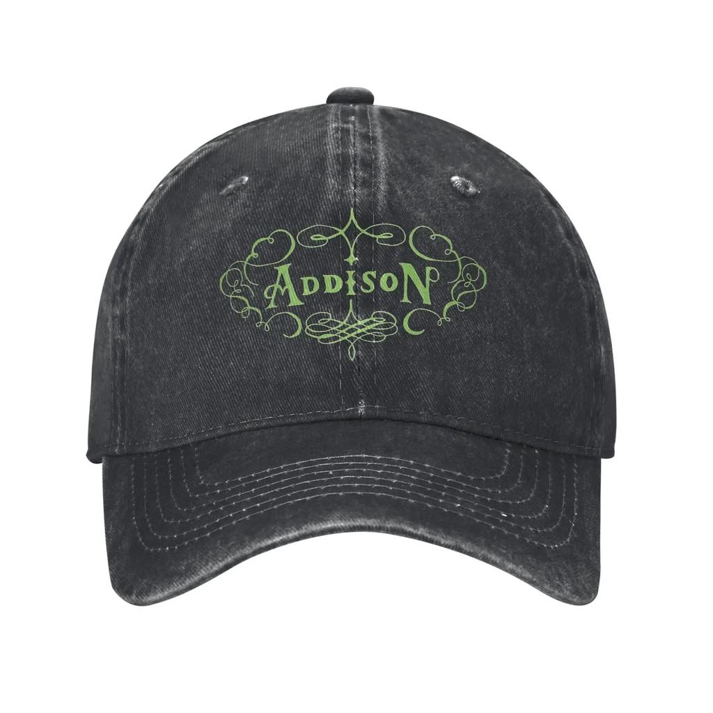 Retro Addison Rae Hating Pop Music Doesn't Make You Deep Baseball Cap for Men Women Distressed Denim Sun Cap Golf Gift Caps Hat