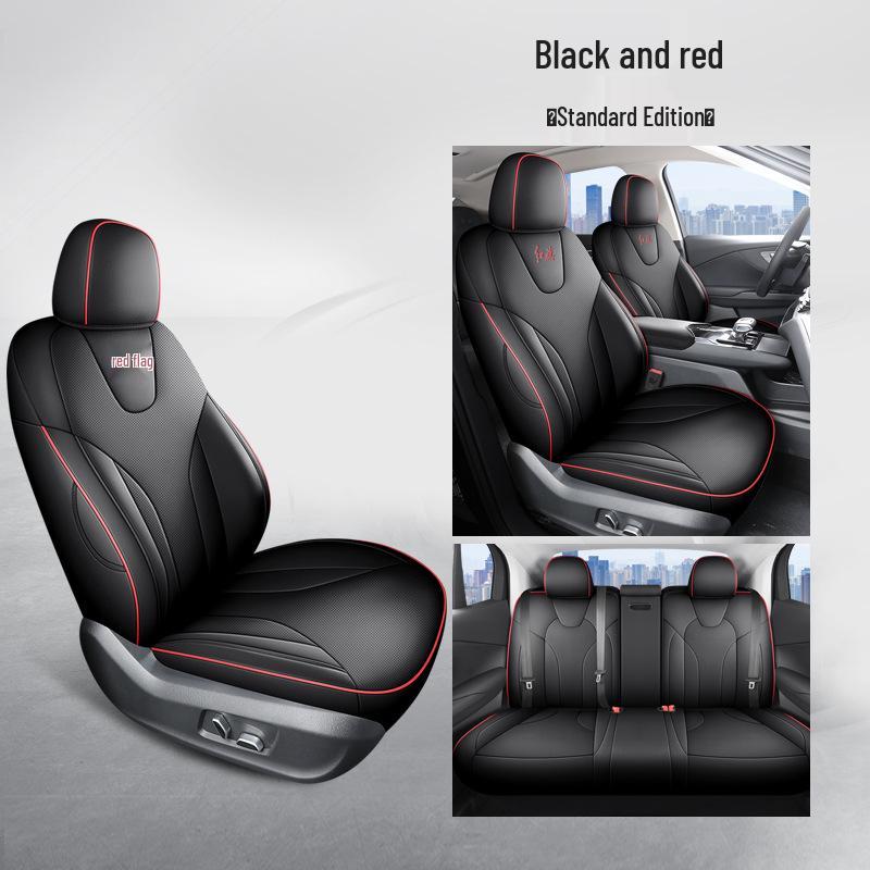 

Новая модель Полностью кожаная подушка на сиденье автомобиля для Hongqi EQM5 - Универсальная посадка, Всесезонное использование, Пятиместная Note model year