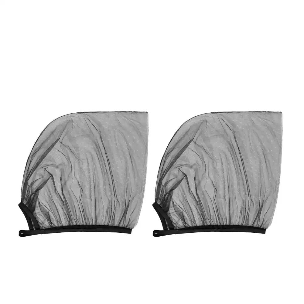 2pcs Universal Car Curtains Magnetic Sunshade Cover UV Protection Auto Side Window Sun Shield Sun Visor Protection Film 45x45cm