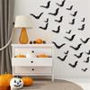 Halloween Wall Sticker Eye-catching Mystery Bat Sticker Trend Creative Holiday Decorations Scene Layout Stickers Festive Unique