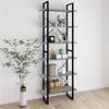 VidaXL High Cabinet Sonoma Grey 80x30x210 Cm Engineered Wood 821319