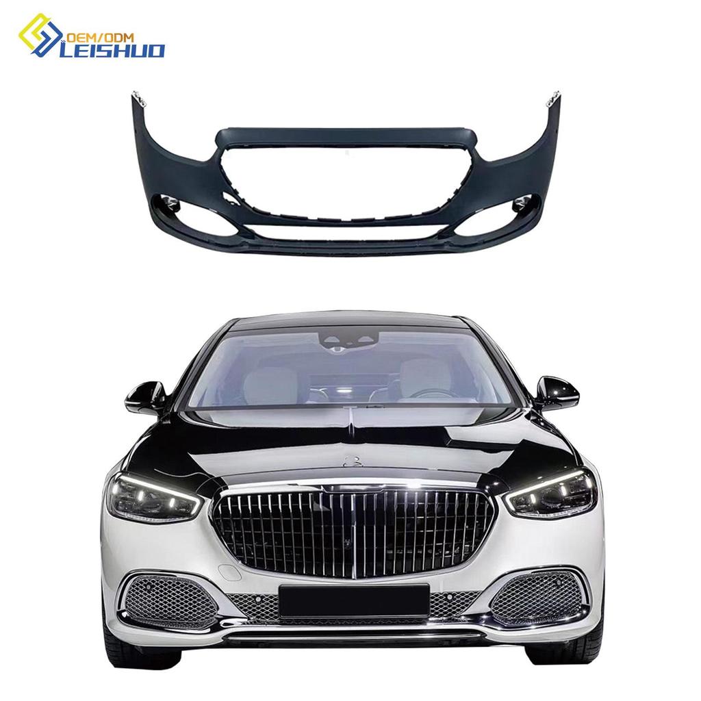 Leishuo Carbon Fiber Maybach-Style Front Bumper for Mercedes E-Class W212