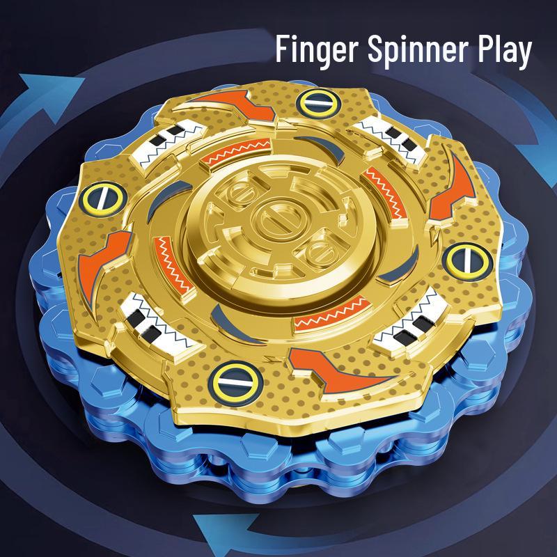 New Style Stress Relief Fingertip Gyroscope: Three-Finger Rotating Toy for Decompression and Venting