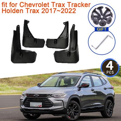 4x MudGuards for Chevrolet Trax Tracker Holden Trax 2017~2022 Accessories 2018    Car Mudflaps Splash Guards